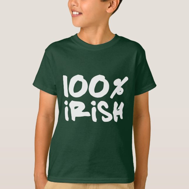 100% Irish T-Shirt (Front)