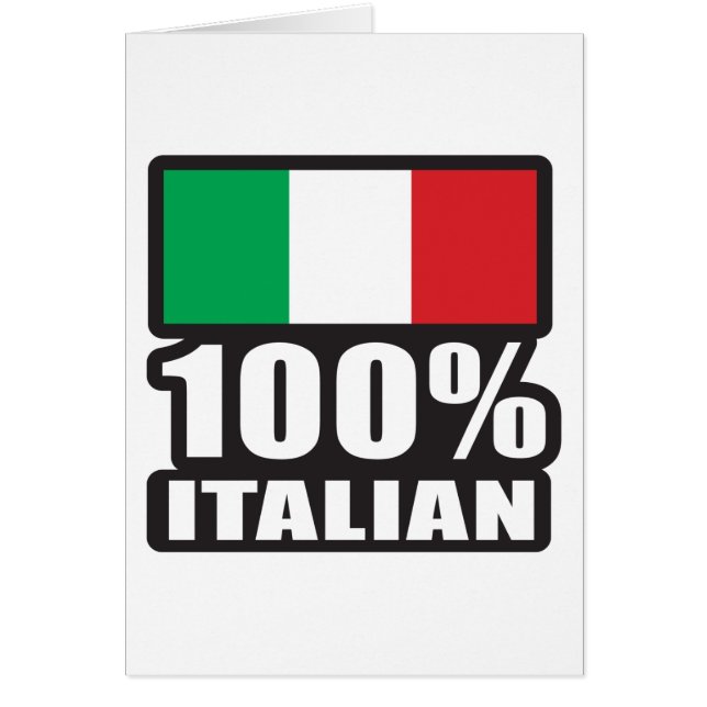 100% Italian (Front)