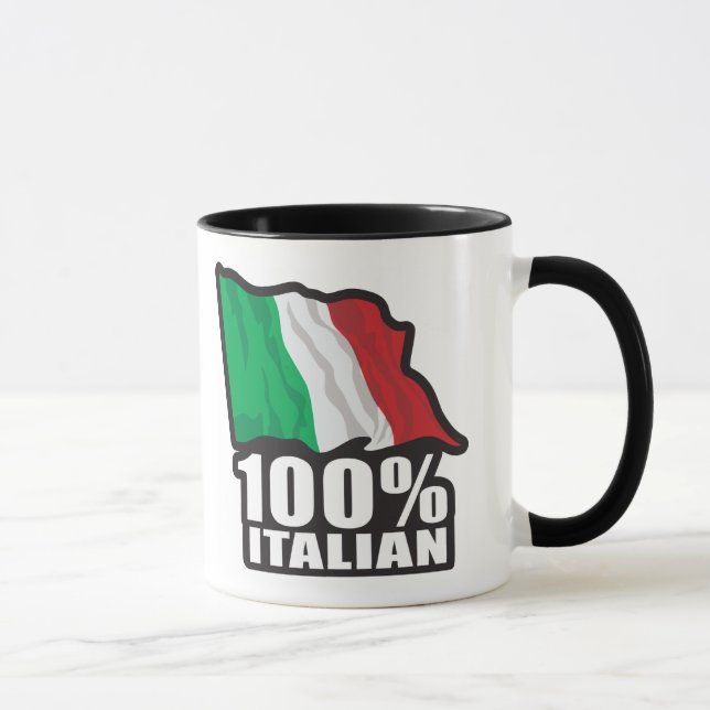 100% Italian Mug (Right)