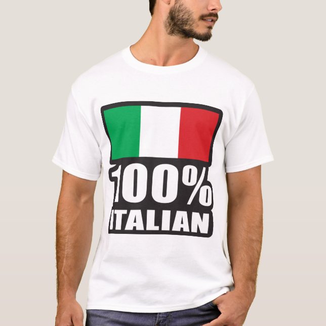 100%-Italian T-Shirt (Front)