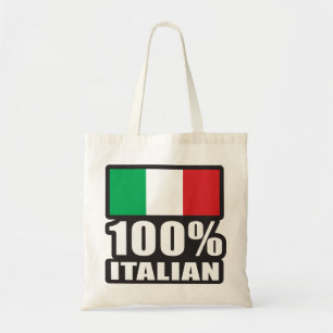 100%-Italian Tote Bag