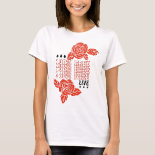 100% Live Free T-shirt