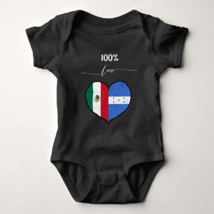 100 Love   Honduran and Mexican Baby Bodysuit