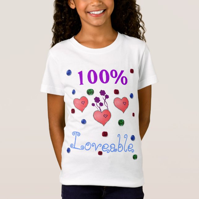 100% Loveable T-Shirt (Front)
