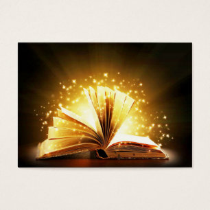 100 Magic Book Business Cards