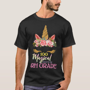 100 Magical Days of 3rd Grade Teacher Kindergarten T-Shirt