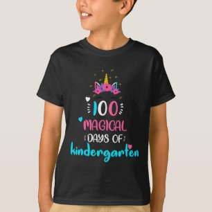 100 Magical Days Of Kindergarten Fun 100 Days Of S T-Shirt