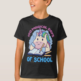 100 Magical Days Of School Unicorn 100 Days Of Sch T-Shirt