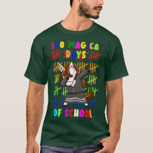 100 Magical Days Of School Unicorn T-Shirt