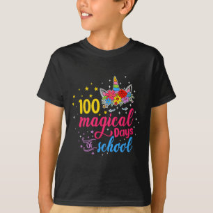 100 Magical Days Unicorn Kids Costume 100th Day Of T-Shirt