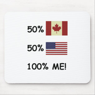 100% ME Canadian/American Mouse Pad