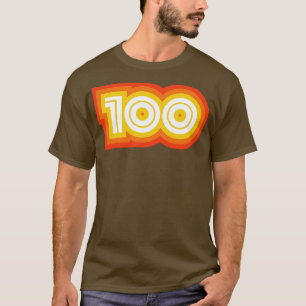100 Mile Trail and Ultra Running Retro Groovy T-Shirt