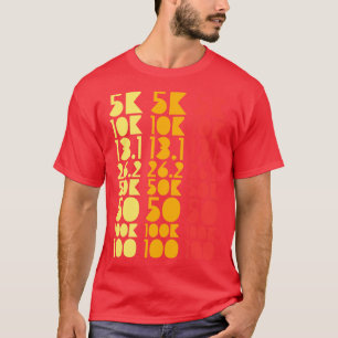 100 Miles Ultramarathon Gift All Distances Runner T-Shirt