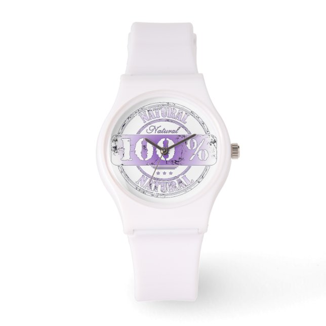 100% Natural Watch (Front)