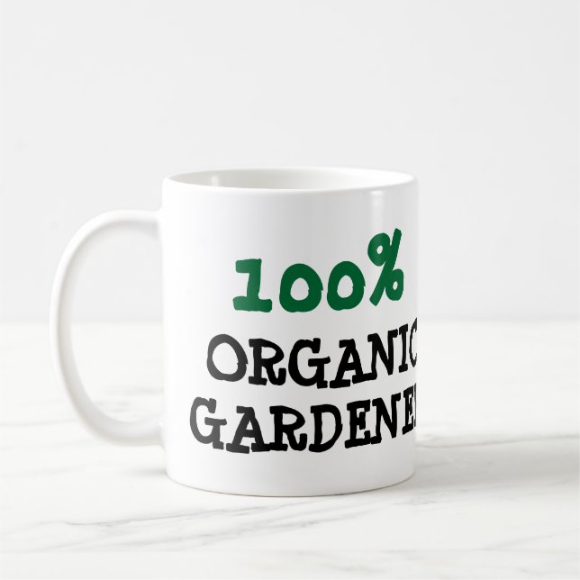 100% Organic Coffee Mug (Left)