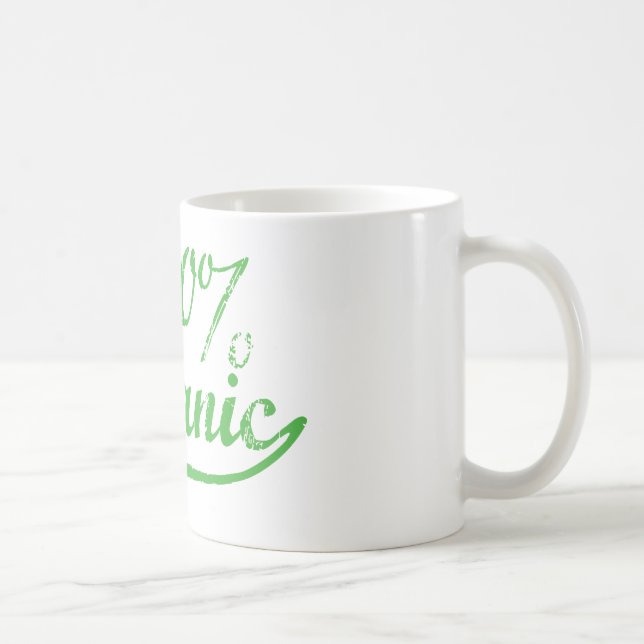100% Organic Coffee Mug (Right)