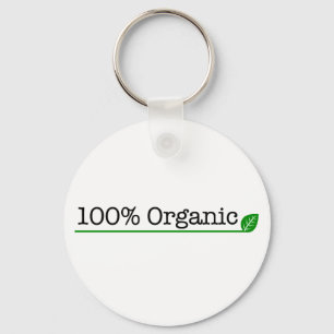 100% Organic Key Ring