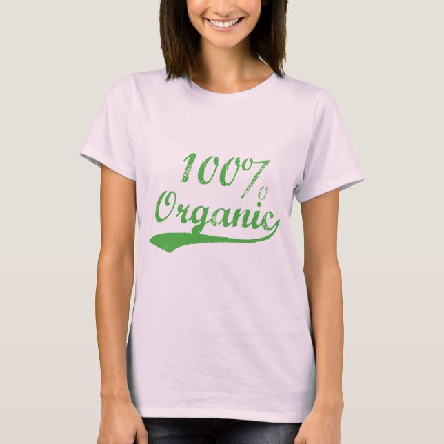 100% Organic T-Shirt (Front)