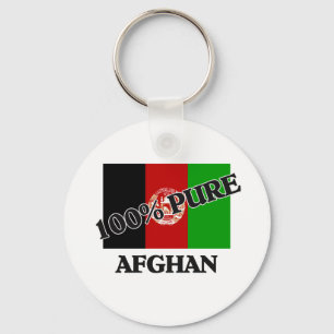 100 Percent AFGHAN Key Ring