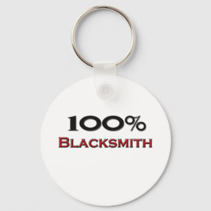 100 Percent Blacksmith Key Ring