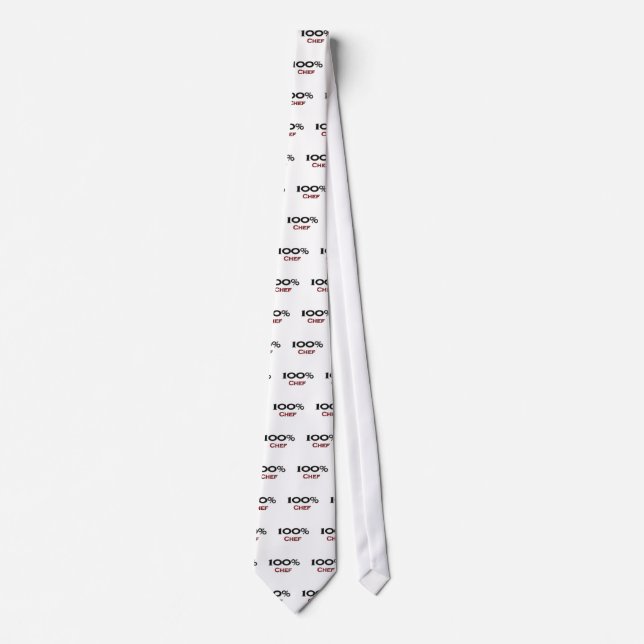 100 Percent Chef Tie (Front)
