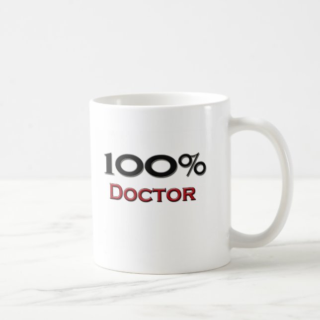 100 Percent Doctor Coffee Mug (Right)
