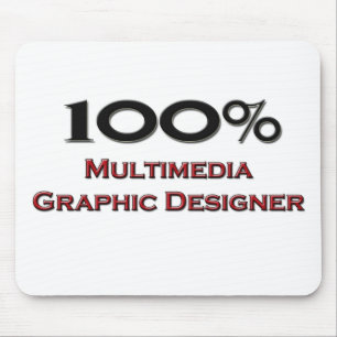 100 Percent Multimedia Graphic Designer Mouse Pad