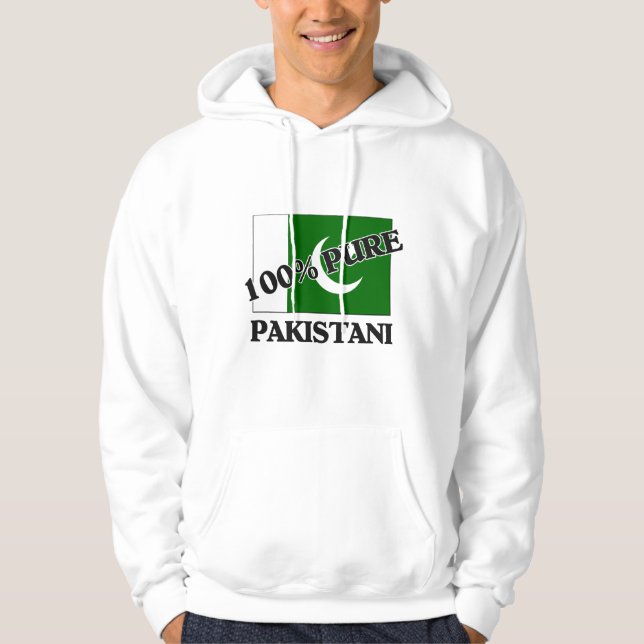 100 Percent PAKISTANI Hoodie (Front)
