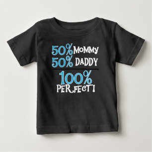 100 Percent Perfect Blue Baby T-Shirt