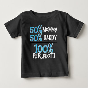 100 Percent Perfect Blue Baby T-Shirt