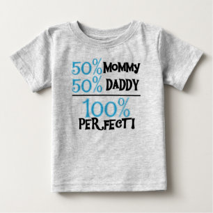100 Percent Perfect Blue Baby T-Shirt
