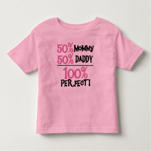 100 Percent Perfect Pink Toddler T-Shirt