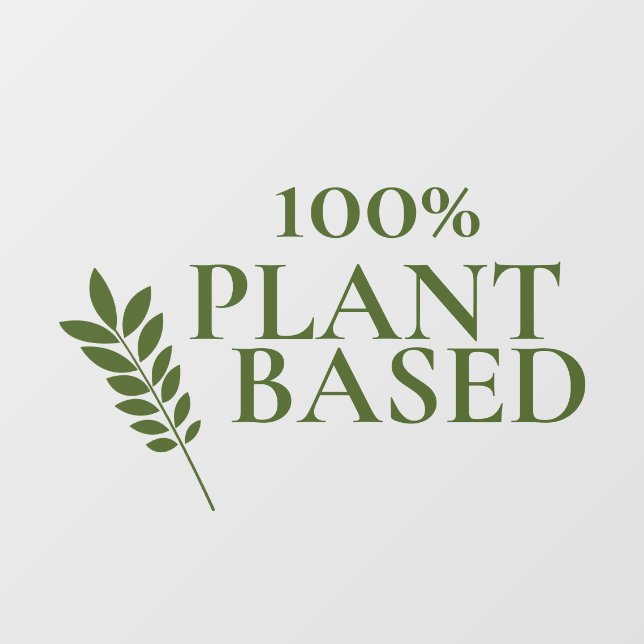 100 Percent Plant Based (Sheet)