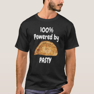 100 percent powered by PASTY Cornwall Cornish T-Shirt