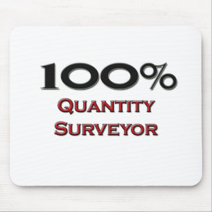 100 Percent Quantity Surveyor Mouse Pad