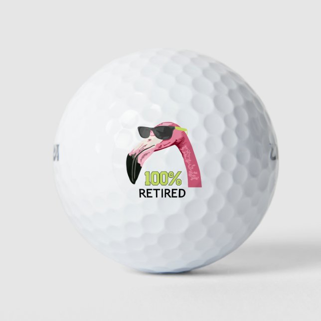 100 Percent Retired Golf Balls (Front)