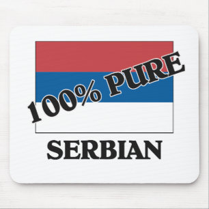 100 Percent SERBIAN Mouse Pad