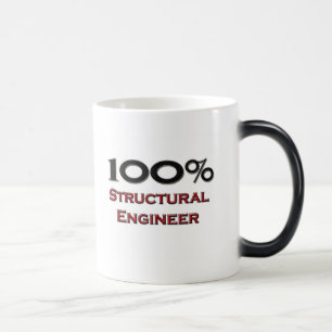100 Percent Structural Engineer Magic Mug