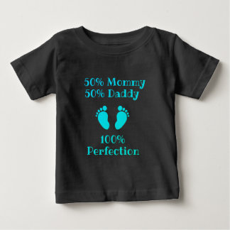 100% perfection baby model t-shirt