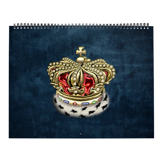 [100] Prince-Princess King-Queen Royal Crown Calendar (Cover)