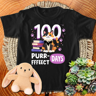 100 Purrfect Days of School T-Shirt