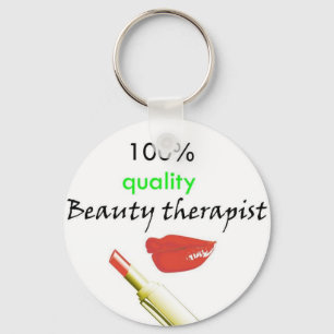 100% quality beauty therapist key ring