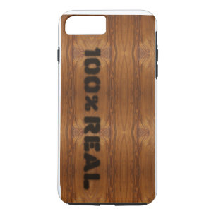 100% Real Wood Grain Look iPhone 8 Plus/7 Plus Case