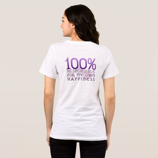 100% Responsible T-Shirt Tri-Blend Shirt (Back Full)