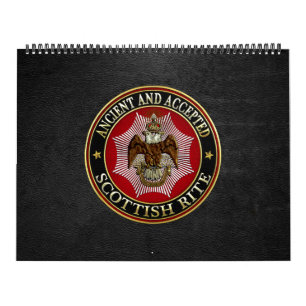 [100] Scottish Rite Double-headed Eagle Calendar
