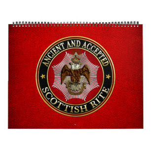 [100] Scottish Rite Double-headed Eagle Calendar