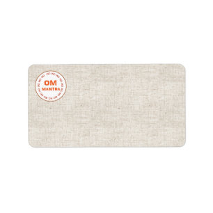 100 Slim : Artistic Soft Colours Patterns Label