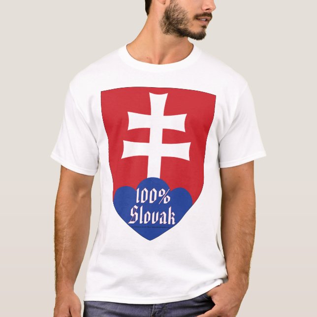 100% SLOVAK T-Shirt (Front)