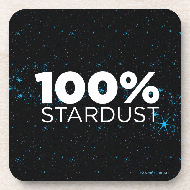 100% Stardust Coaster (Front)
