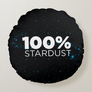 100% Stardust Round Cushion